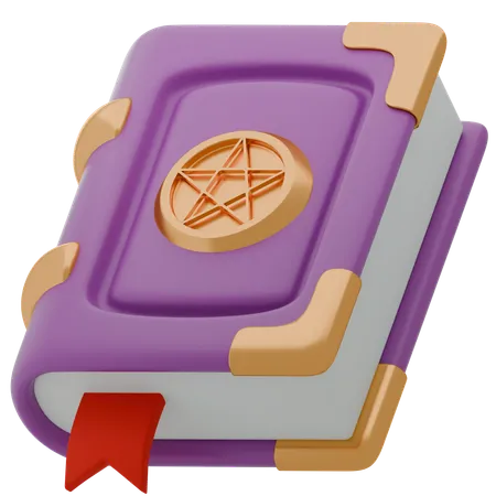 Magic Book  3D Icon