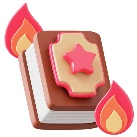 Magic Book  3D Icon
