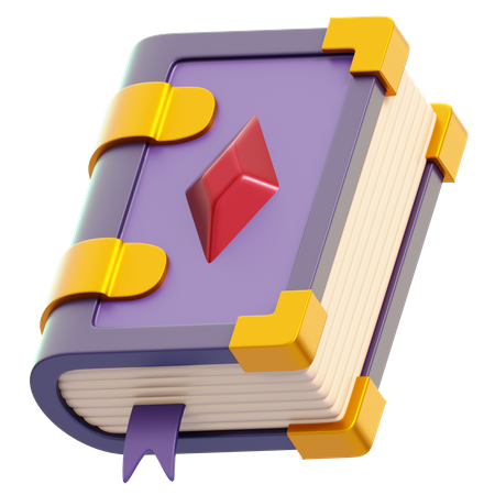 Magic Book  3D Icon