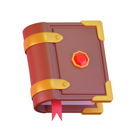 Magic Book  3D Icon