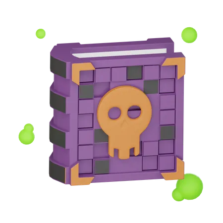 3 D Illustration Of Spell Book 3D Icon