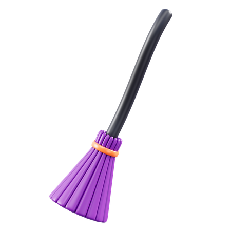 Magic Broom  3D Icon