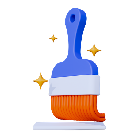 Magic Brush Tool  3D Icon