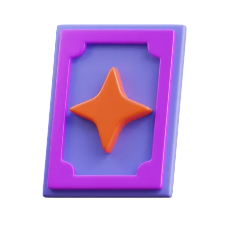 Magic Card  3D Icon