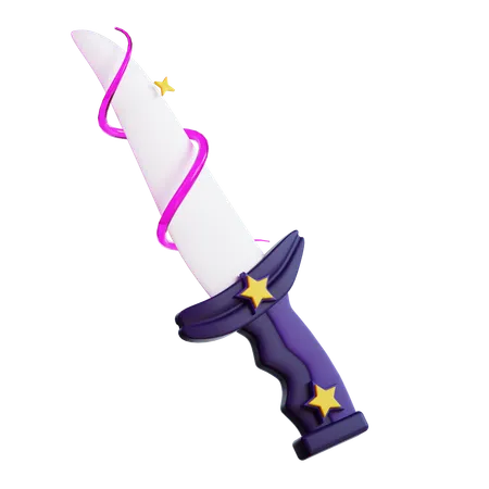 Magic Dagger  3D Icon