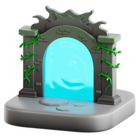 Magic Door  3D Icon