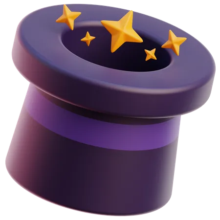 Magic hat  3D Icon