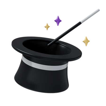 Magic Hat  3D Icon