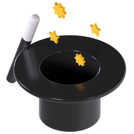 Magic Hat  3D Icon