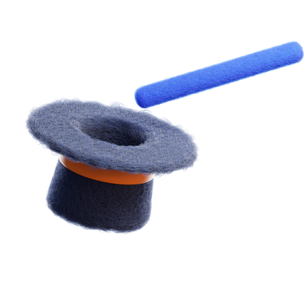 Magic Hat  3D Icon