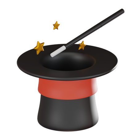 Magic Hat  3D Icon