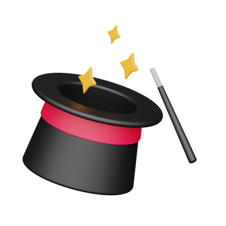 Magic Hat  3D Icon