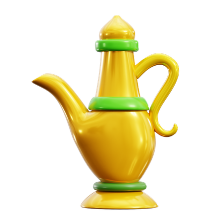 Magic Lamp  3D Icon