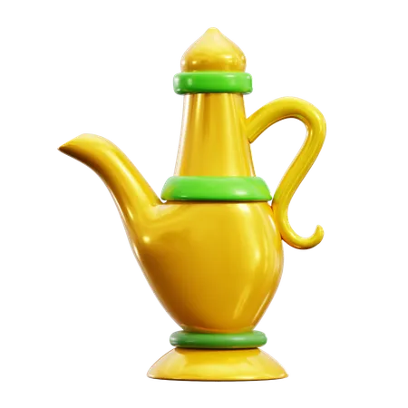 Magic Lamp  3D Icon