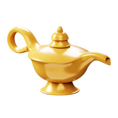 Magic Lamp  3D Icon