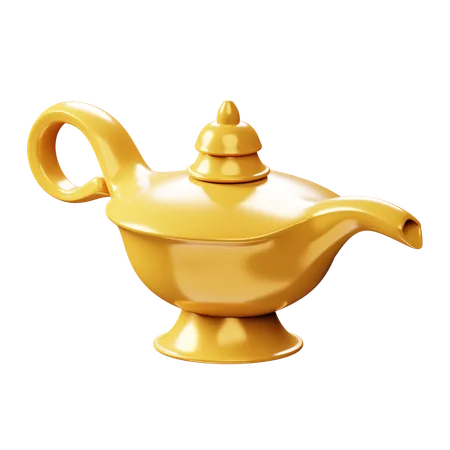 Magic Lamp  3D Icon