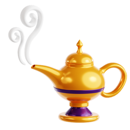 Magic Lamp  3D Icon