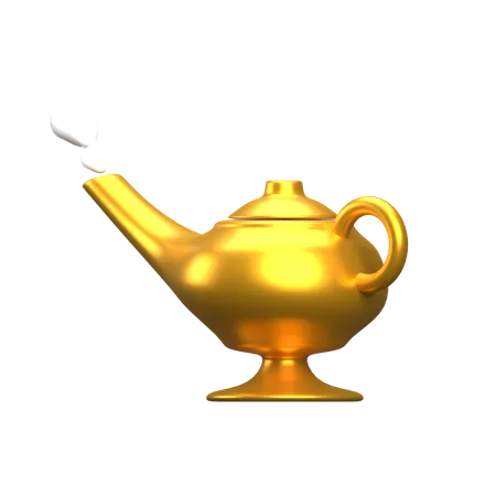 Magic Lamp  3D Icon