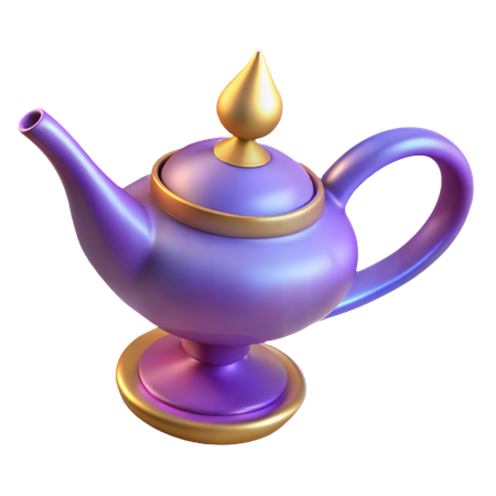 Magic Lamp  3D Icon