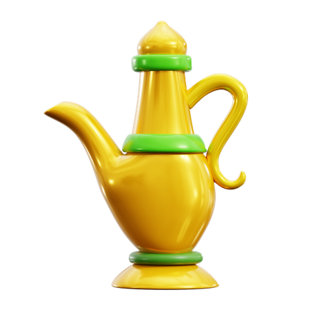 Magic Lamp  3D Icon
