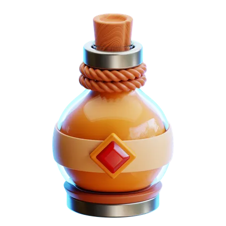 Magic Liquid Bottle  3D Icon