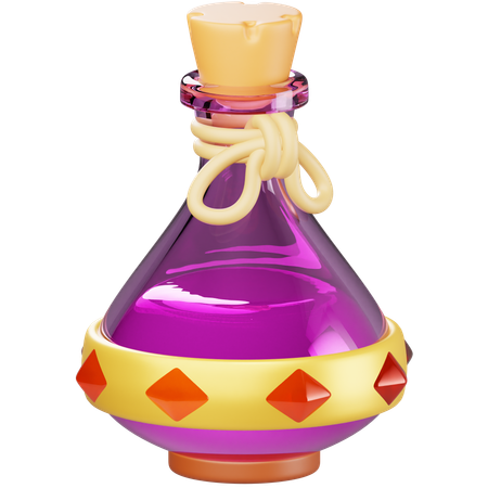 Magic Liquid Bottle  3D Icon