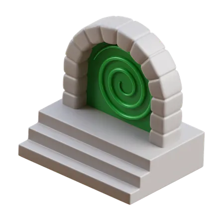 Magic Portal  3D Icon