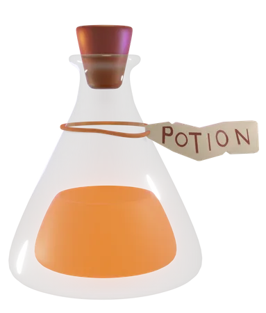 Magic potion  3D Icon