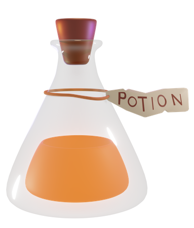 Magic potion  3D Icon
