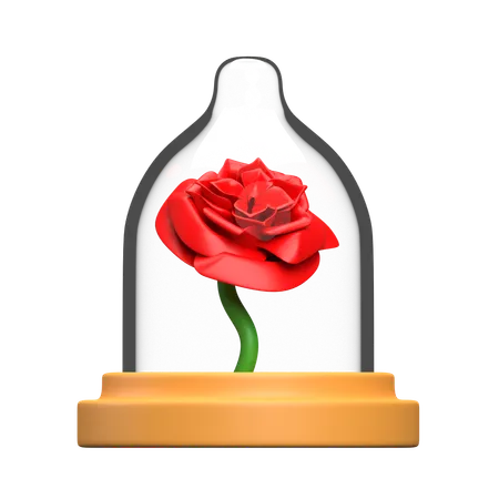 Magic Rose  3D Icon