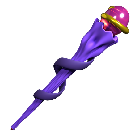 Magic Staff  3D Icon