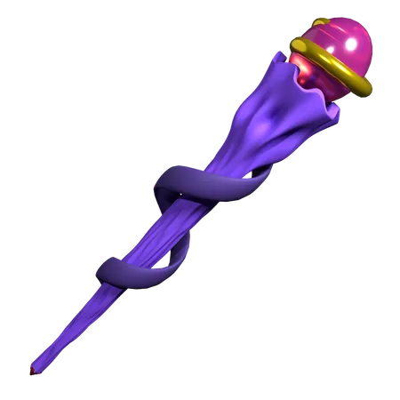 Magic Staff  3D Icon