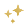 3d magic stars logo