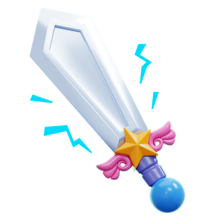 Magic Sword  3D Icon