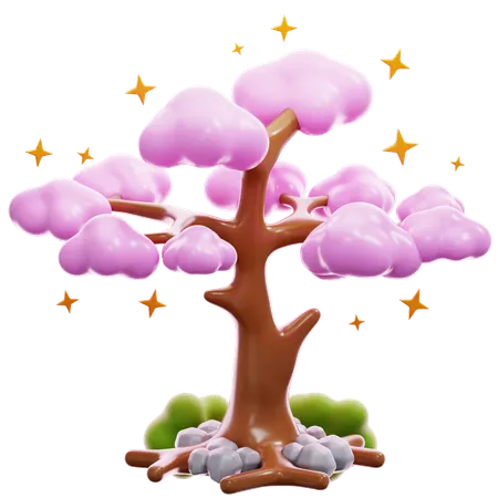 Magic Tree  3D Icon