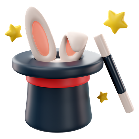 Magic Trick  3D Icon