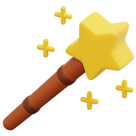 Magic Wand  3D Icon