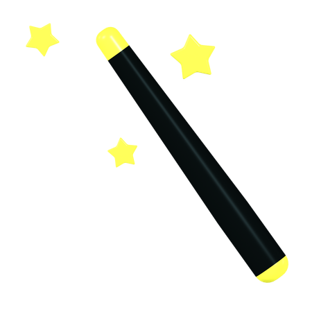 Magic Wand  3D Icon