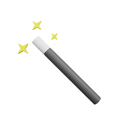 Magic Wand  3D Icon