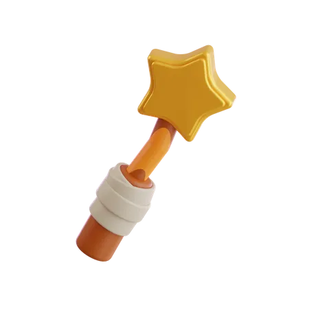 Magic wand  3D Icon