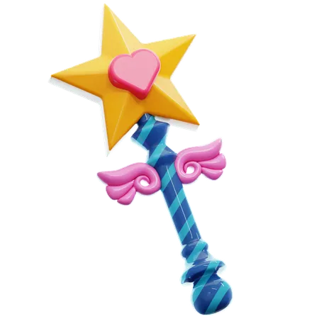 Magic Wand  3D Icon