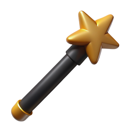 Magic Wand  3D Icon