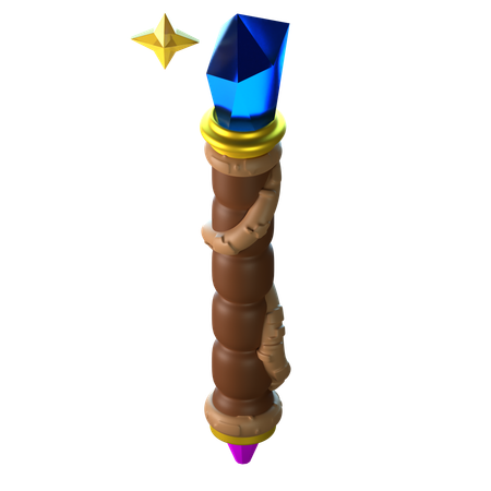 Magic Wand  3D Icon