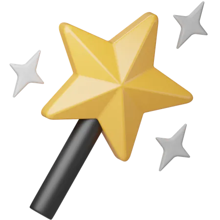 Magic Wand  3D Icon