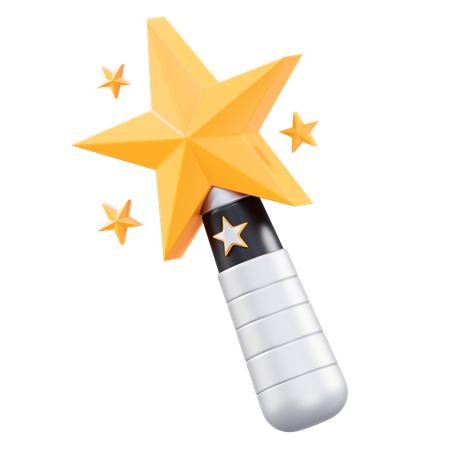 Magic Wand  3D Icon