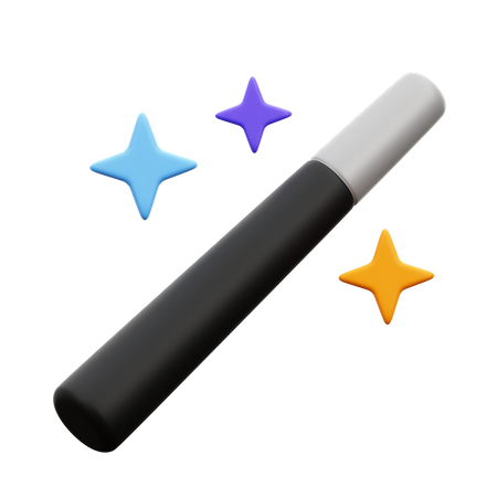 Magic Wand  3D Icon