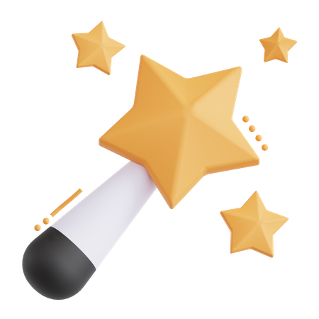 Magic Wand  3D Icon