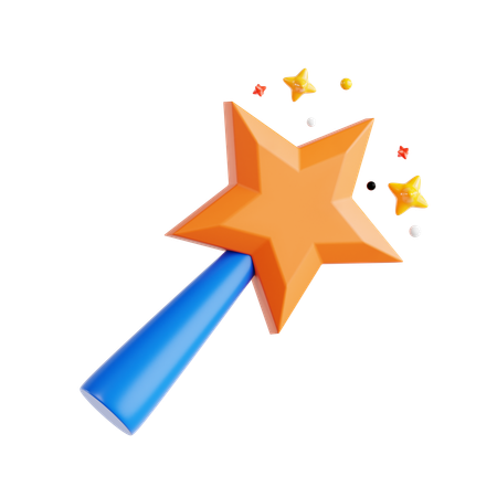 Magic Wand  3D Icon