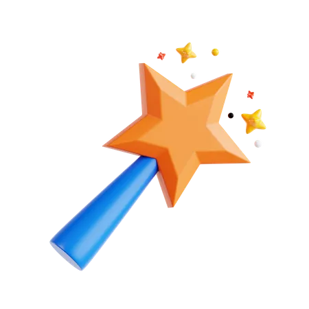 Magic Wand  3D Icon