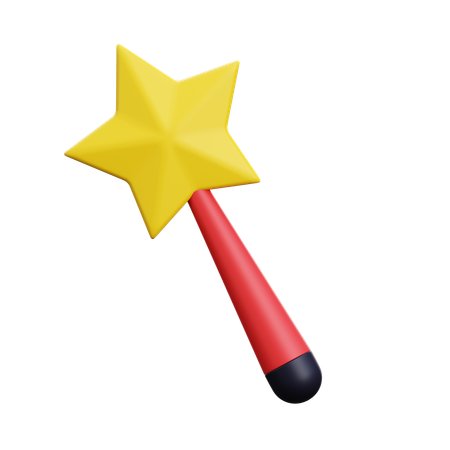Magic Wand  3D Icon